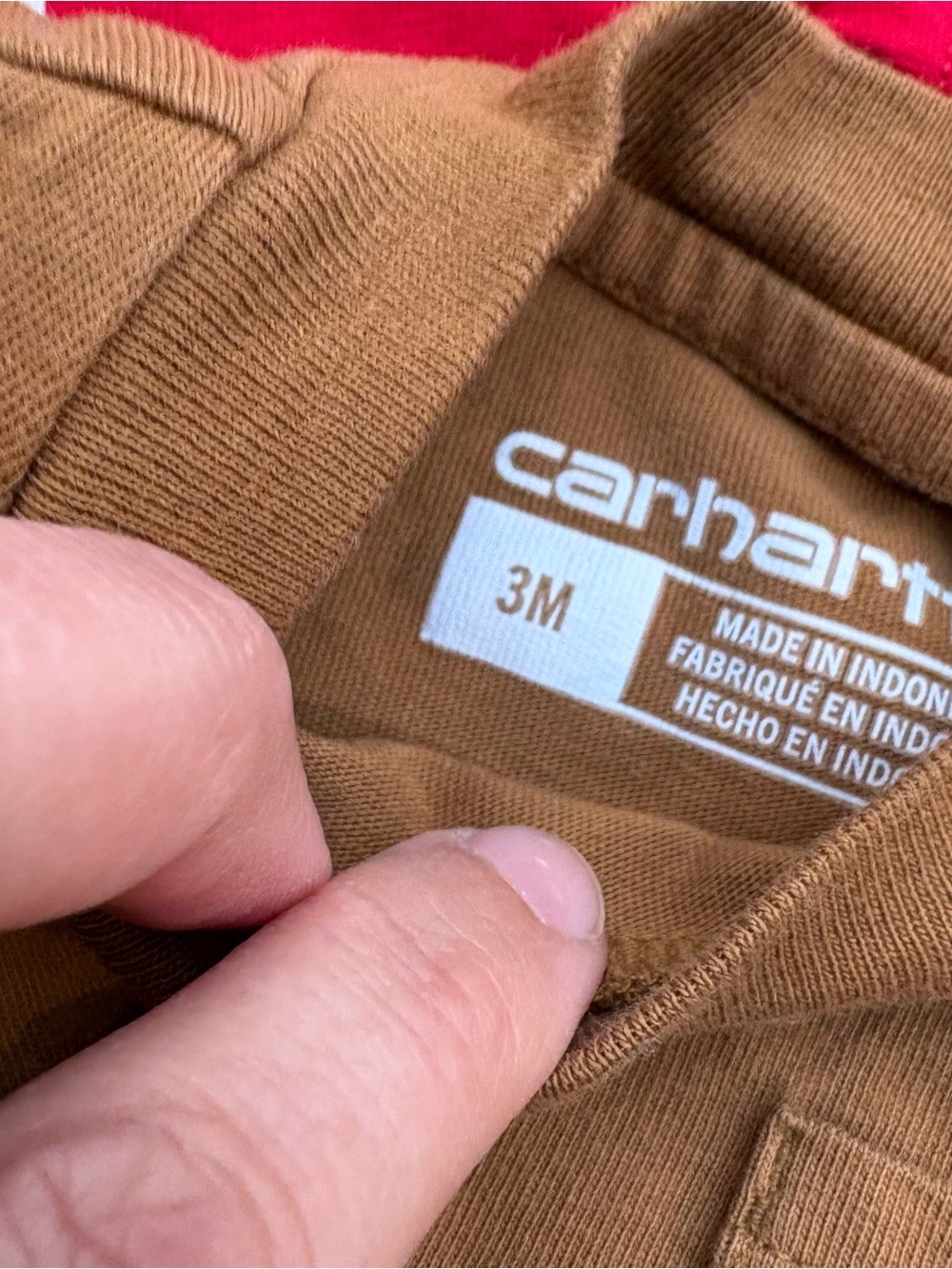 Carhartt Baby Toddler Boy Lot Size 3-6 month 4T Hoodie - Picture 7 of 13